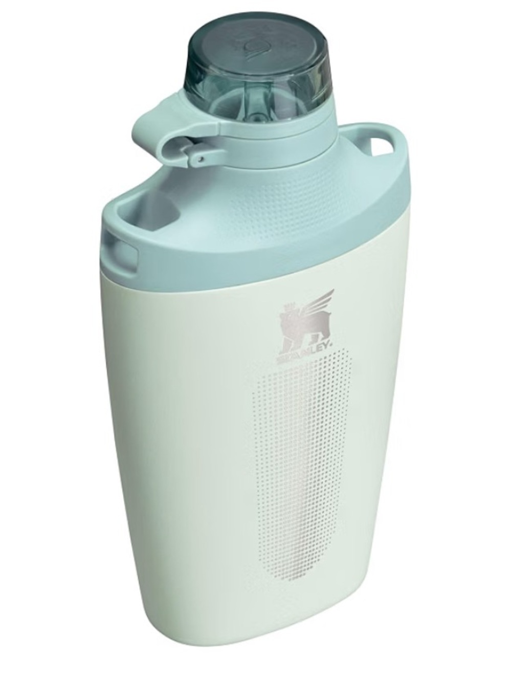 Stanley Pale Mint Hydration Bottle with Clear Cap